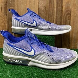 Nike AO4485-104 Air Max Shoes Blue White Men's SZ 14